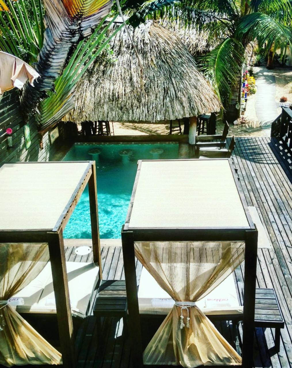 Caribbean Beach Cabanas Placencia Extérieur photo