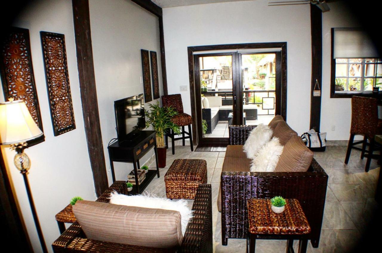 Caribbean Beach Cabanas Placencia Extérieur photo